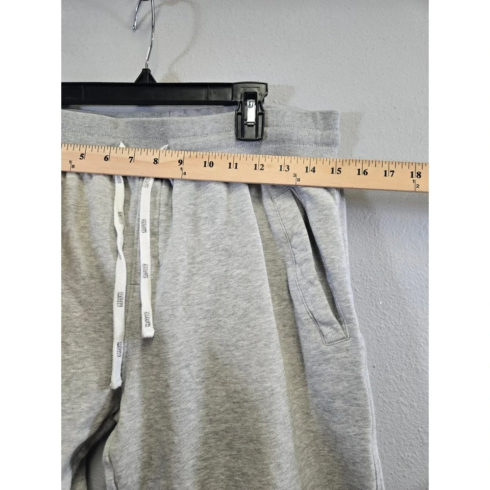 AllSaints Grey Slim Fit Drawstring Cotton Jogger Sweatpants Medium